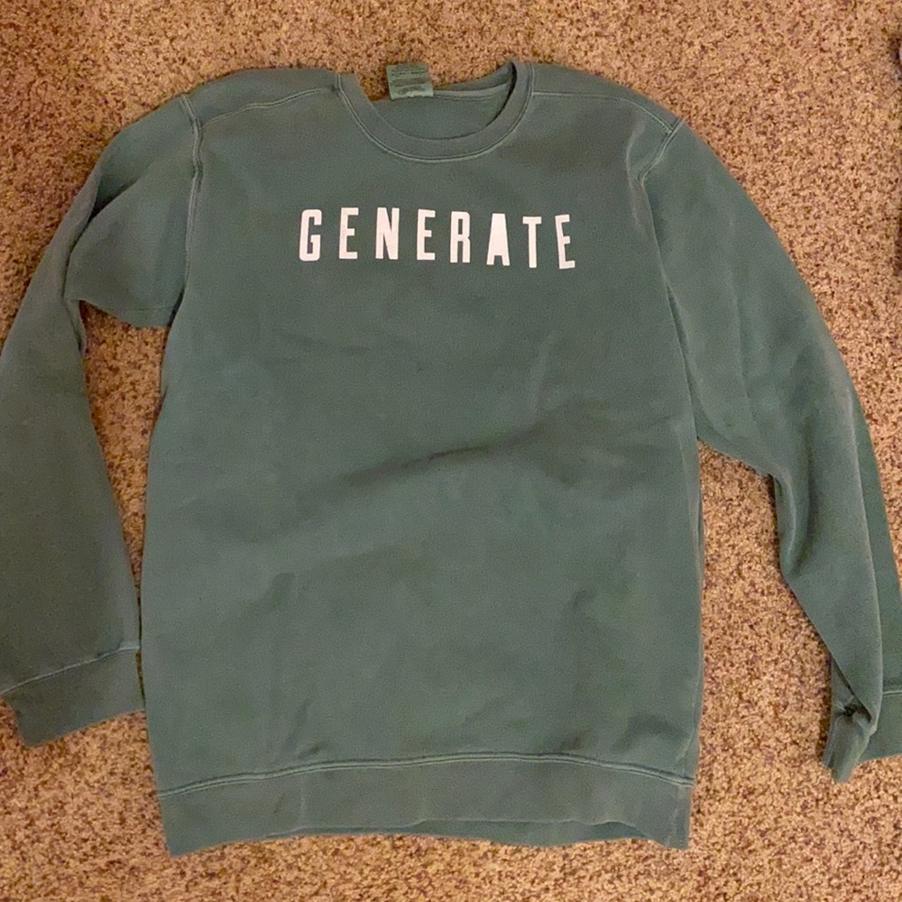 Small Generate comfort colors sweatshirt